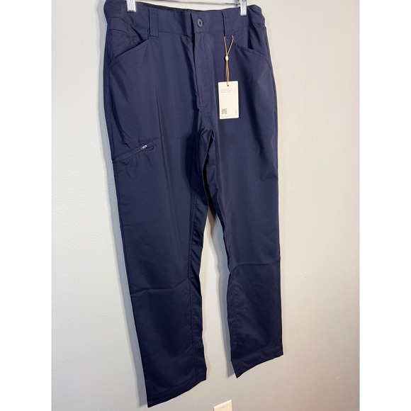 Quince Mens Micro Ripstop Hike Pants Navy Blue Size 32‎ NWT - Picture 4 of 9